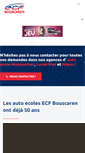 Mobile Screenshot of ecf-bouscaren.com